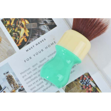 Blaireau de rasage "JACQUES" avec noeud signé Yaqi