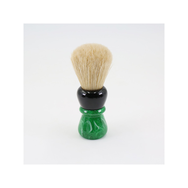 Blaireau de rasage "ULYSSE" avec noeud de la marque Yaqi