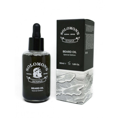 Huile pour la Barbe "Octopus Black Oil" Solomon's ...