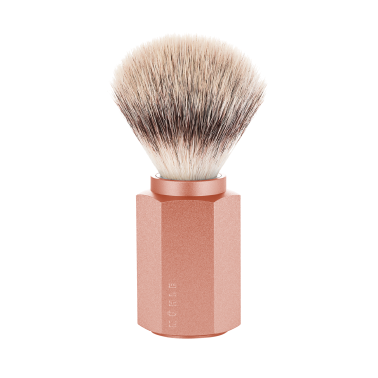 Blaireau de rasage HEXAGON Sunrise, poils synthétiques - Mühle 