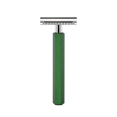 Rasoir de sécurité - Mühle HEXAGON, manche Vert Forest