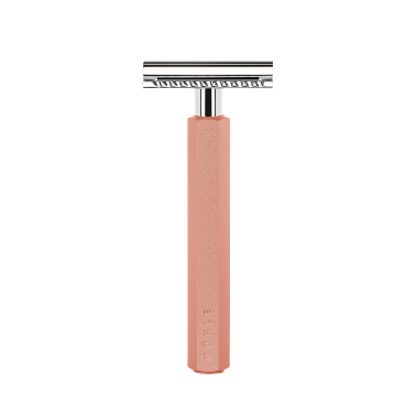 Rasoir de sécurité - Mühle HEXAGON, manche or rosé