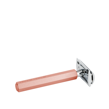 Rasoir de sécurité - Mühle HEXAGON, manche or rosé