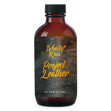 Après Rasage "Project Leather" de la marque Wholly Kaw