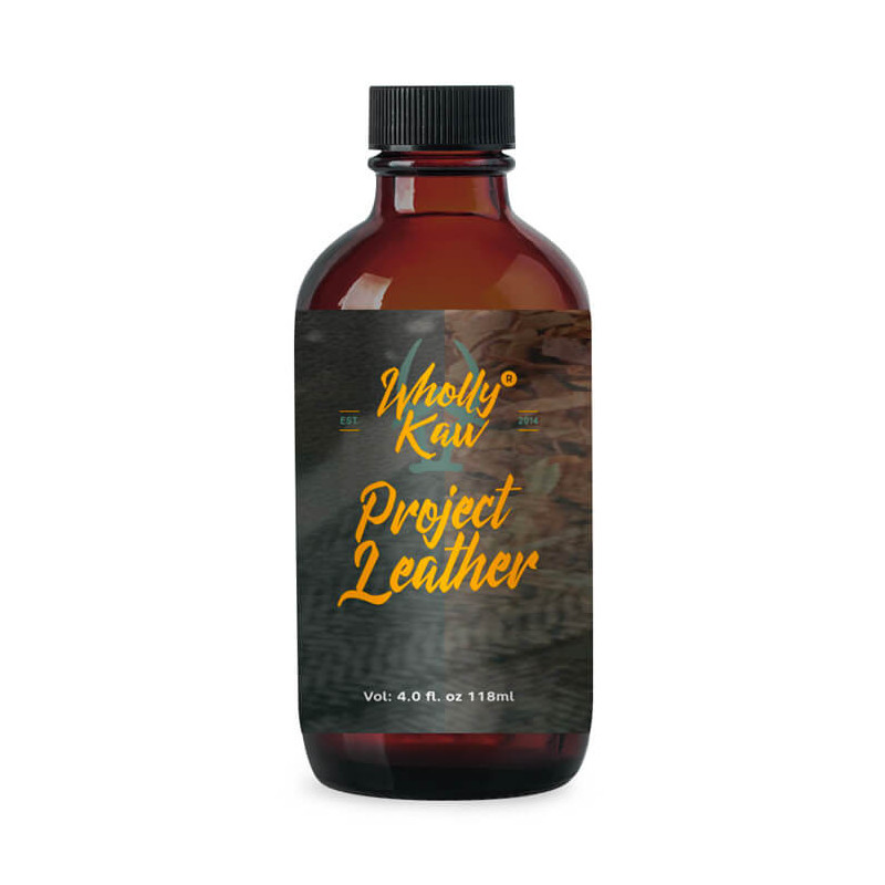Après Rasage "Project Leather" de la marque Wholly Kaw