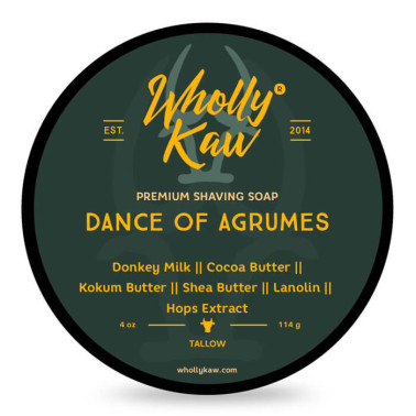 Savon à raser "Dance of Agrumes" de la marque Wholly Kaw