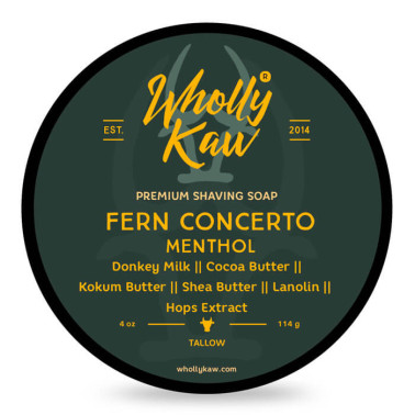 Savon à raser "Fern Concerto" de la marque Wholly Kaw