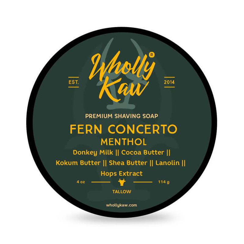 Savon à raser "Fern Concerto" de la marque Wholly Kaw