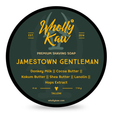 Savon à raser "Jamestown Gentleman" signé Wholly Kaw