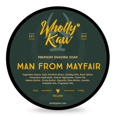 Savon à raser "Man from Mayfair" de la marque Wholly Kaw