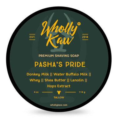 Savon à raser "Pasha's Pride" de la marque Wholly Kaw