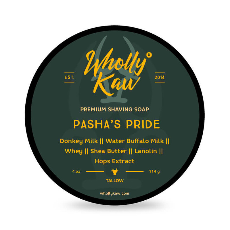 Savon à raser "Pasha's Pride" de la marque Wholly Kaw