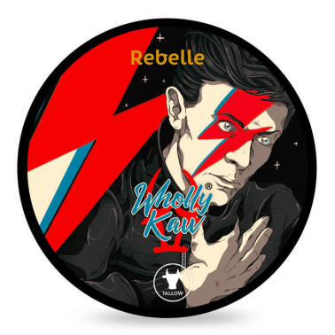 Savon à raser "Rebelle" 114g de la marque Wholly Kaw