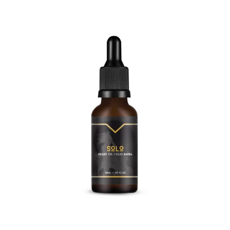 Huile pour la barbe "Solo" de la marque The Goodfellas Smile,