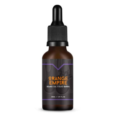 Huile barbe "Orange Empire" The Goodfellas Smile, marque danoise