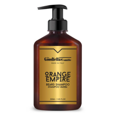 Shampoing à barbe "Orange Empire" de la marque The Goodfellas Smile