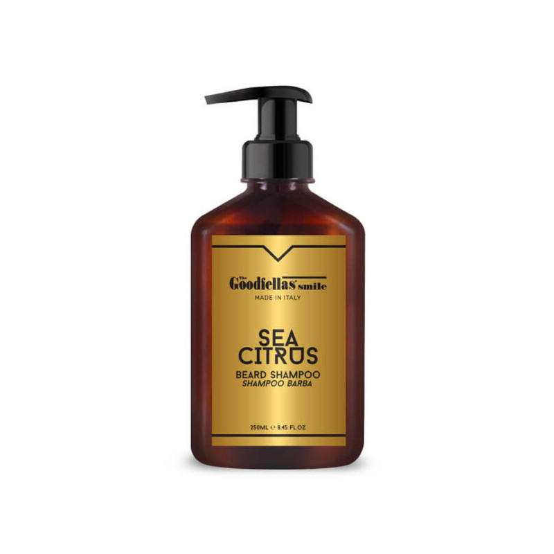 Shampoing pour nettoyer sa barbe "Sea Citrus" The Goodfellas Smile