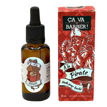 Art du Barbier - Huile à barbe "A la Pirate"  Ça va Barber !