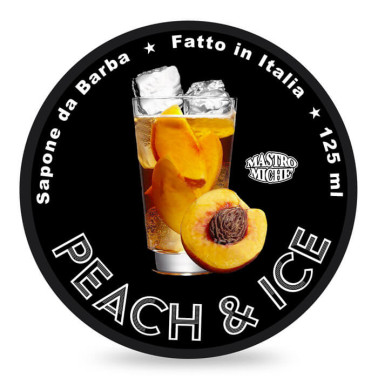 Savon de rasage "Pêche & Ice" - Mastro Miche - 125ml