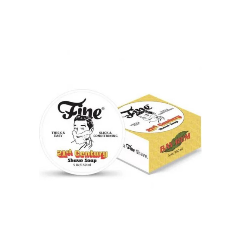 Savon de rasage signé Fine Accoutrements "Bay Rum"