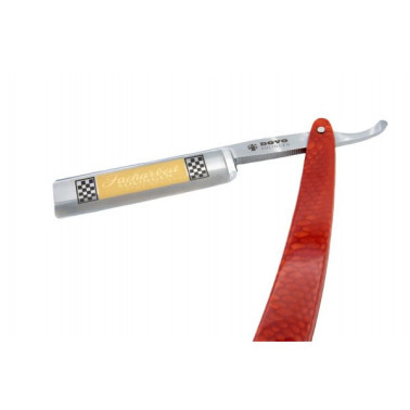 Coupe-chou Dovo "Facharbeit" Rouge, nez droit, profil évidé