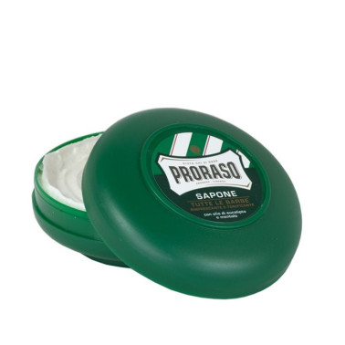 Savon à raser en pot Proraso vert
