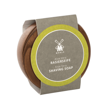 Savon Mühle à  l'aloe vera - Mühle, avec bol en bois de frêne