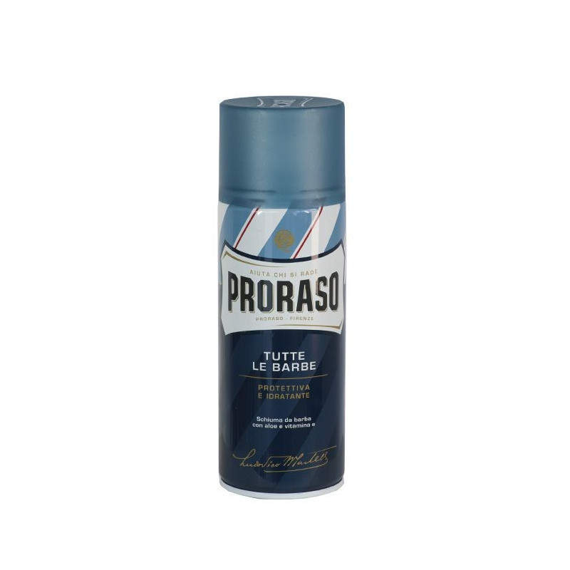 Grande Mousse de rasage Proraso bleue