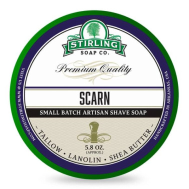 Savon de rasage  "Scarn" Stirling Soap Company...
