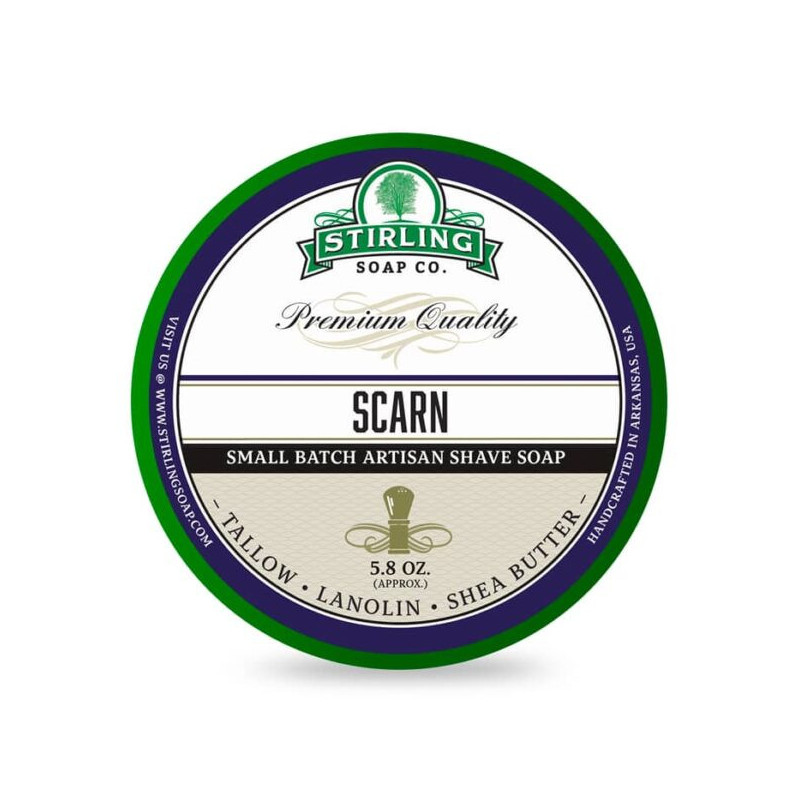 Savon de rasage  "Scarn" Stirling Soap Company...