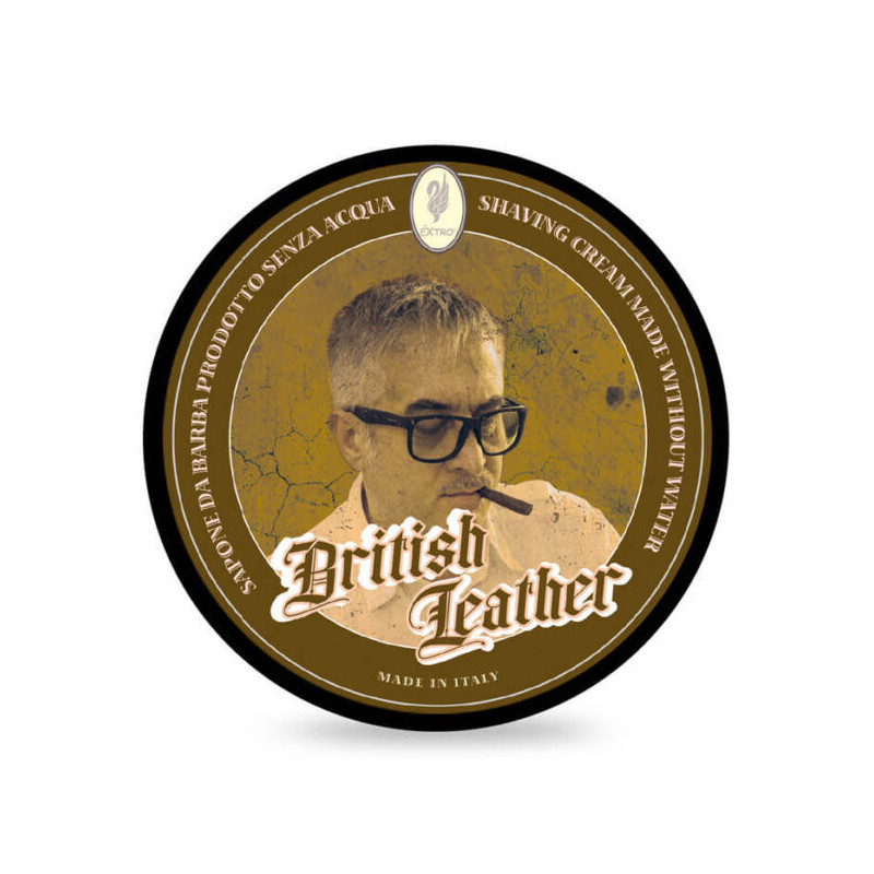 Savon à barbe parfum "British Leather" EXTRO Cosmesi