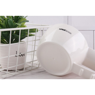 Bol de rasage blanc en plastique de la marque YAQI 