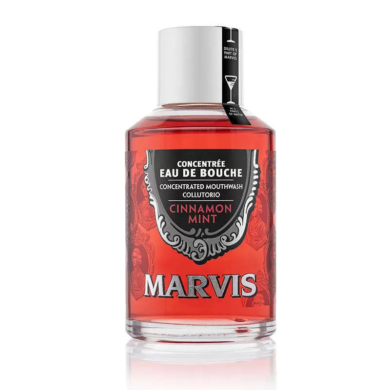 Bain de bouche "Cannelle Mint" Marvis Flacon de 120ml