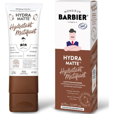 Crème Hydratante Matte Visage Monsieur Barbier