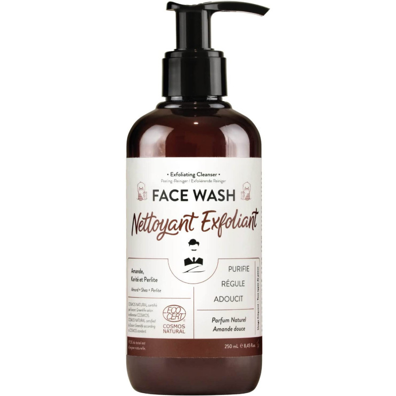 Nettoyant exfoliant visage - Face Wash - Monsieur Barbier