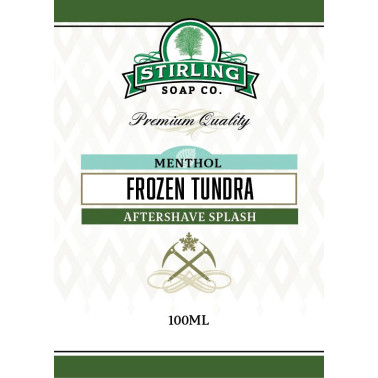 Après Rasage "Frozen Tundra" Glacial  de chez Stirling Soap Company