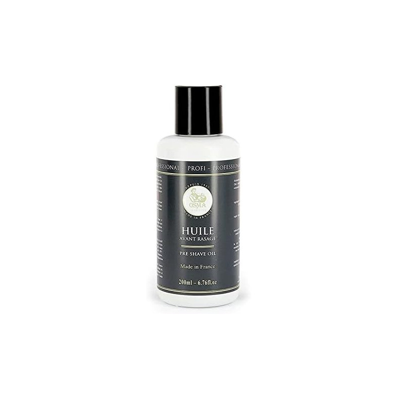 Huile Avant-Rasage Laboratoire OSMA Tradition France Huile Avant-Rasage Laboratoire OSMA Tradition France