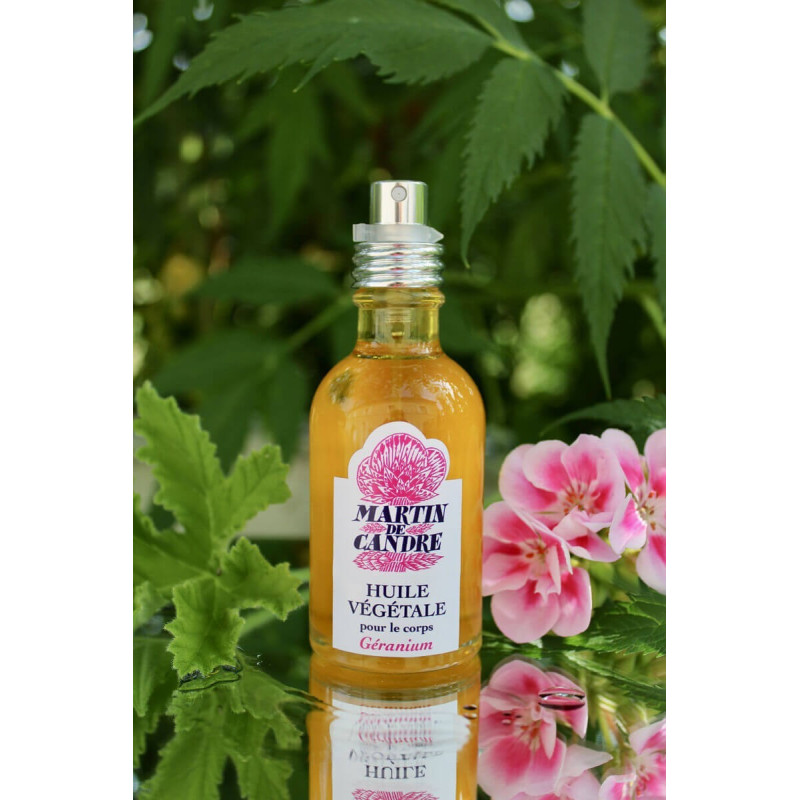 Huile végétale génarium Martin de Candre 50 ml