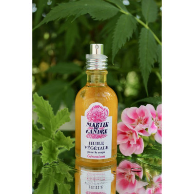Huile végétale génarium Martin de Candre 50 ml