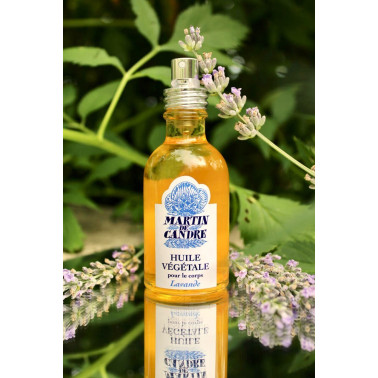 Huile végétale lavande Martin de Candre 50 ml