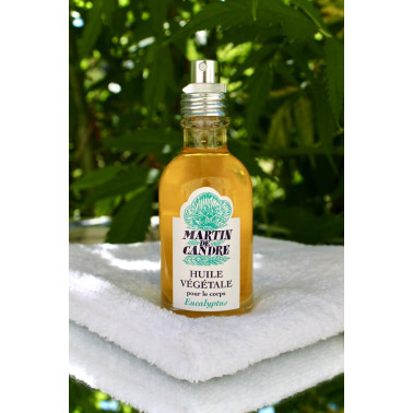 Huile végétale eucalyptus Martin de Candre 50 ml