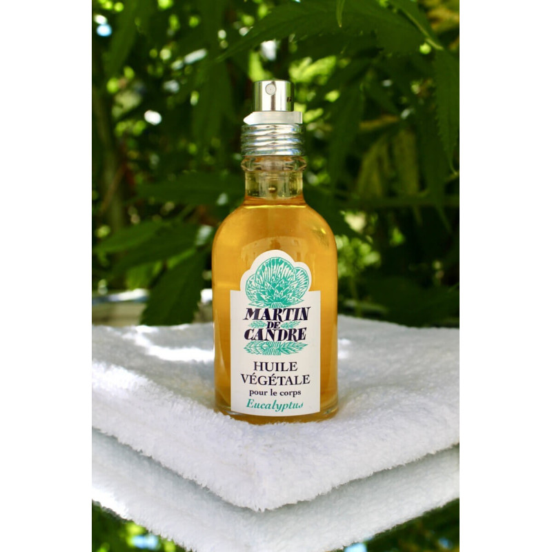 Huile végétale eucalyptus Martin de Candre 50 ml