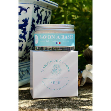 Savon à raser "nature" format 200g Martin de Candre