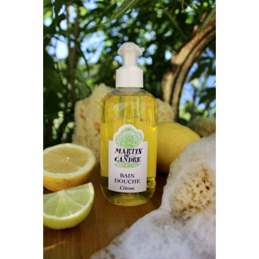 Bain douche citron Martin de Candre 250 ml