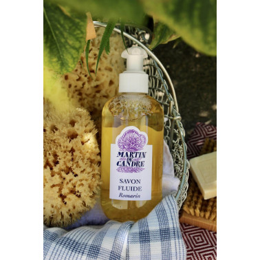 Savon fluide romarin Martin de Candre 250 ml