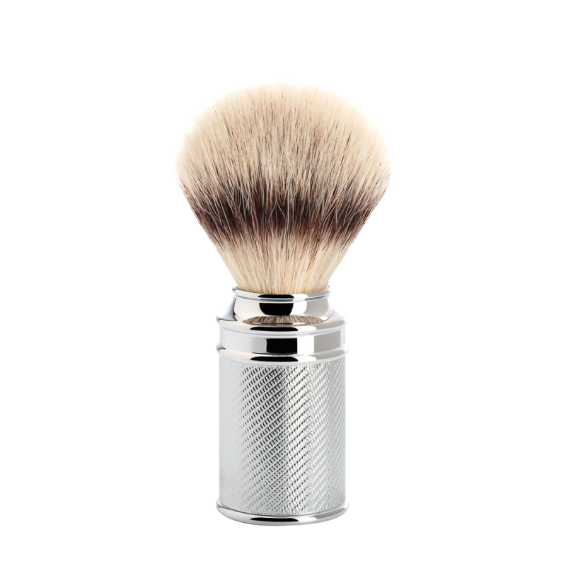 Blaireau de rasage Silvertip Fibre, poils synthétiques - Mühle 