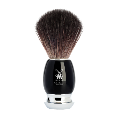 Blaireau de rasage -Mühle VIVO noir, poils synthétiques