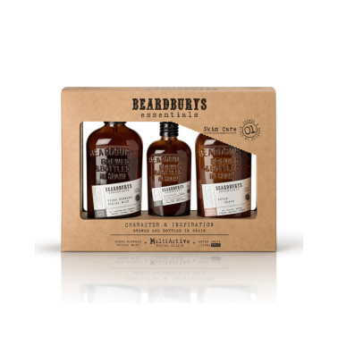Coffret pour le Visage hydratant Beardburys Essentials
