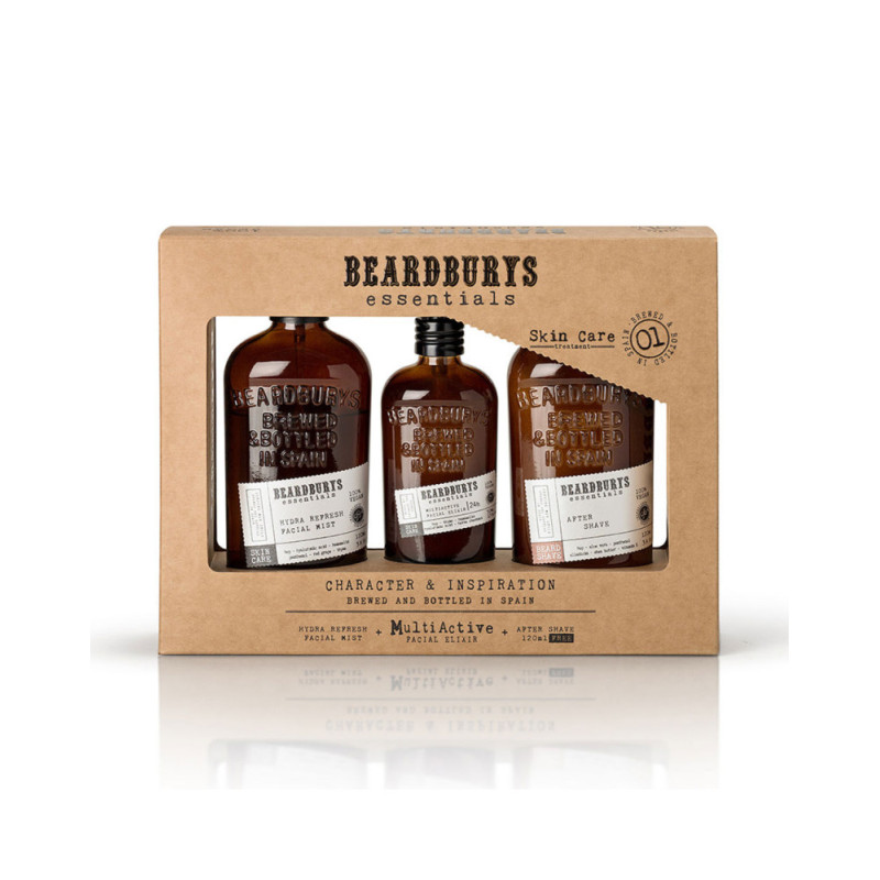 Coffret pour le Visage hydratant Beardburys Essentials