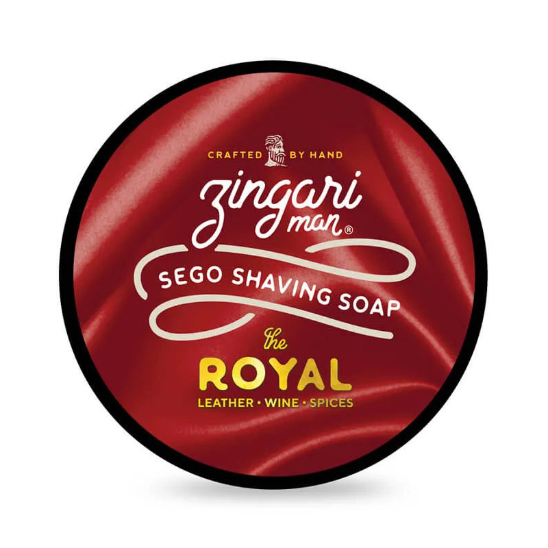 Savon de rasage crémeux "The Royal" signé Zingari Man